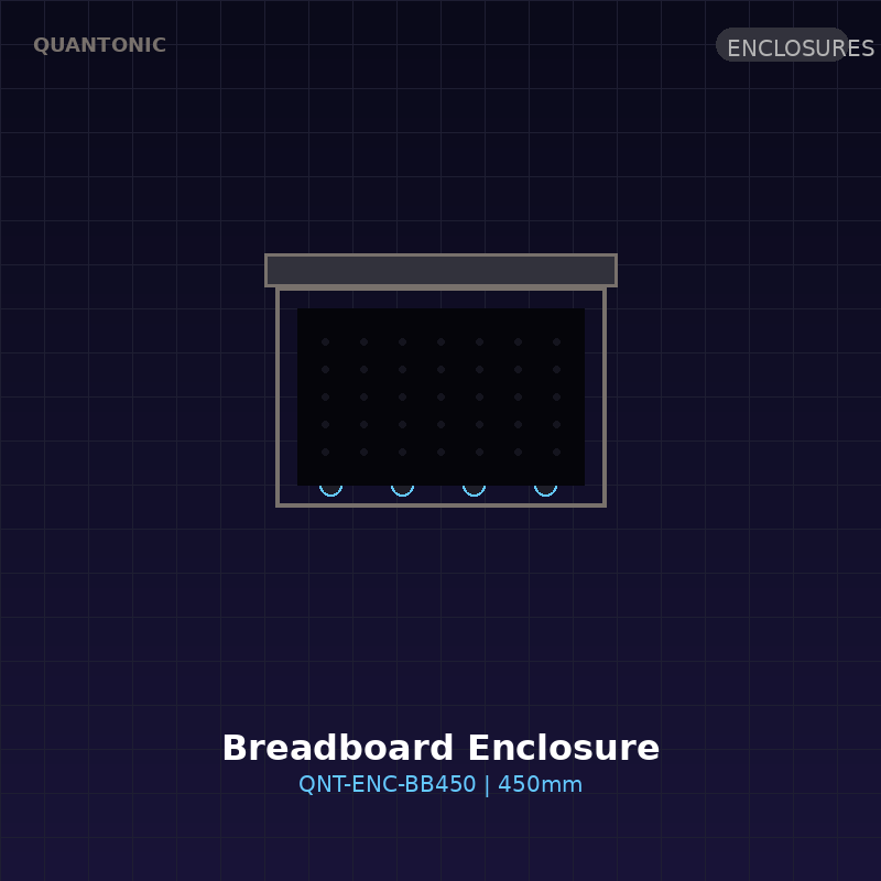 Breadboard Enclosure 450mm - Light-Tight